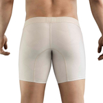 Бежевые мужские трусы-боксеры Clever Genie Long Boxer