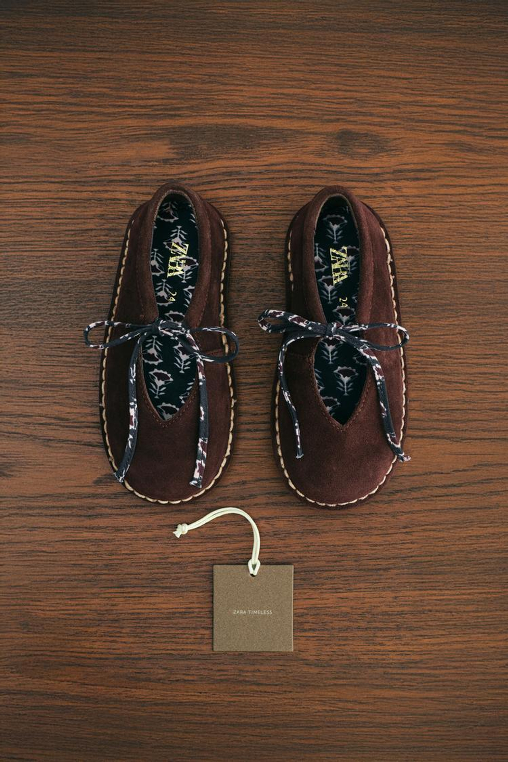 ZARA TIMELESS - КОЖАНЫЕ БАЛЕТКИ, БОРДОВО-КРАСНЫЙ