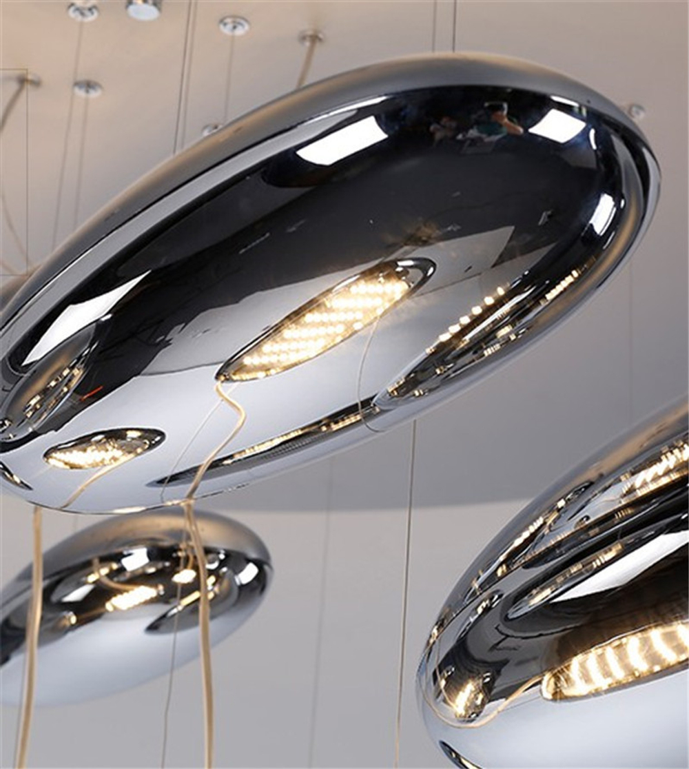 Потолочный дизайнерский светильник  Mercury by Artemide (8 плафонов)