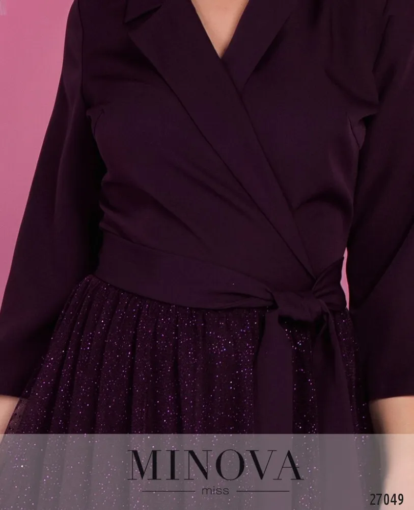 Платье 1124-сливовый Minova