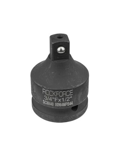 Адаптер ударный 3/4''(F)х1/2''(M)(усиленный ,сталь SCM440) RockForce##Rock FORCE RF-80964MPB44