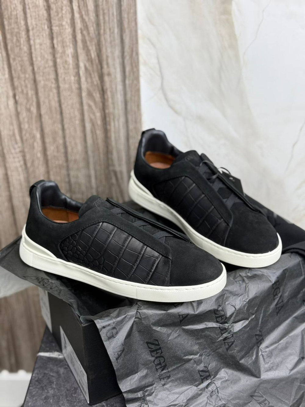 Кеды Zegna