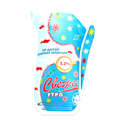 Молоко Свежее 3,2% 900 мл тфа