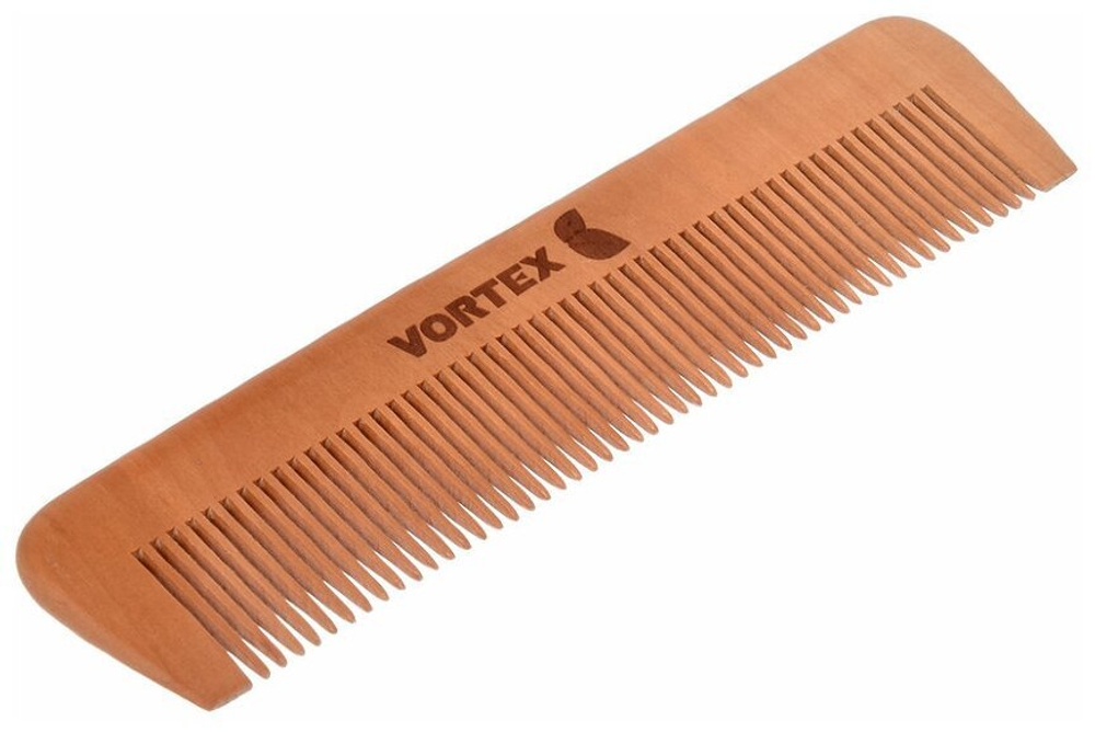 РАСЧЕСКА ДЕРЕВЯННАЯ VORTEX ГРЕБЕНЬ 17,5Х4СМ 51022