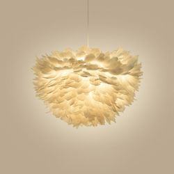 Люстра Feathers D70 White By Imperiumloft