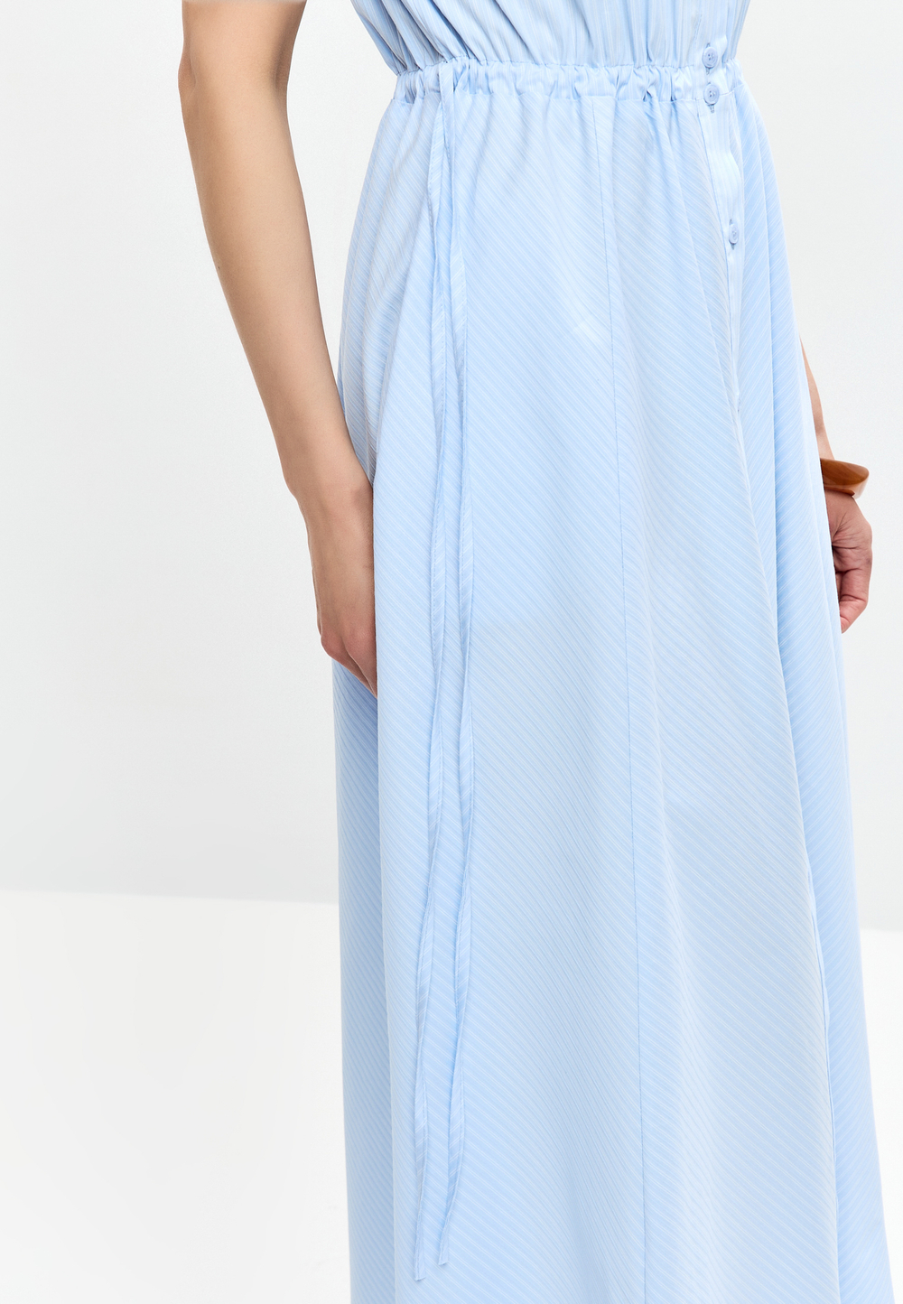 Trends Brands Base Платье Жен 09_03_dr816_blue_st Голубой Полоска