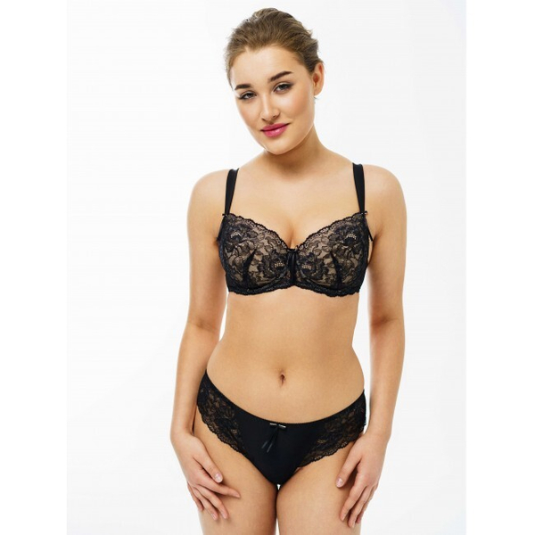 Бюстгальтер Sermija Push Up (черный)