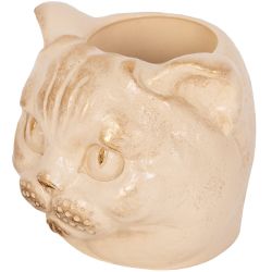 Статуэтка кашпо Кот Данди Айвори