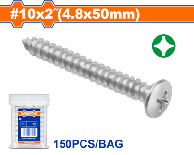 Саморез с овальной головкой