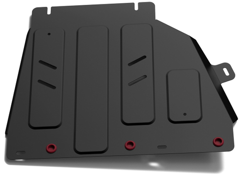 Защита КПП АвтоБроня для Haval H9 (V - 2.0T) 2014-2017/Haval H9 I рестайлинг (V - 2.0D; 2.0T) 4WD 2017-н.в. (устанавл-ся совместно с 111.09408.1), штампованная, сталь 1.8 мм, с крепежом, 111.09409.1