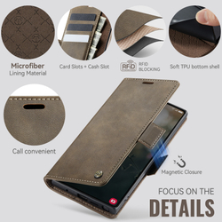 Чехол-книжка CaseMe RFiD Samsung Galaxy Note 10+