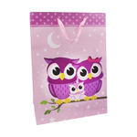 Подарочный пакет Basir, серия "Сова", 32*44*11 см, ассорти