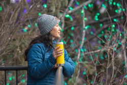 Термокружка Klean Kanteen TKWide Cafe Cap 16oz (473 мл) Sunset