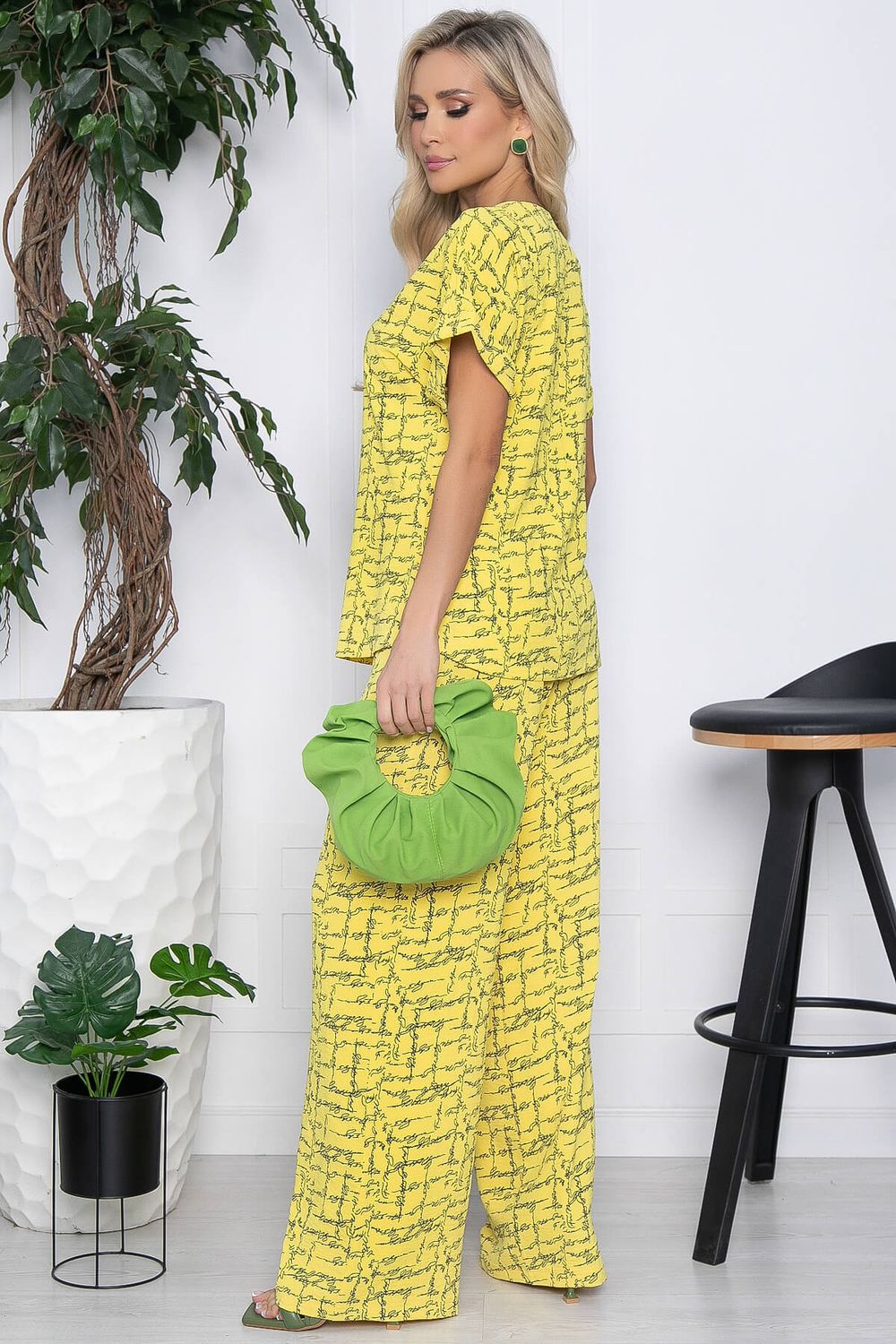 Костюм Почерк лета (желтый) К10643 LT Collection