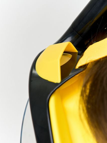 Маска полнолицевая Sargan Планета океан 2.0 черный/желтый