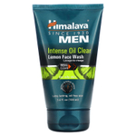 Himalaya, мужское средство для умывания с лимоном, интенсивное очищение жирной кожи, 100 мл (3,4 жидк. унции)