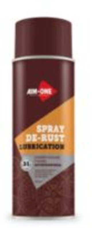 Смазка универсальная Антиржавчина 450гр AIM-ONE (аэрозоль) SPRAY DE-RUST LUBRICATION AD-350