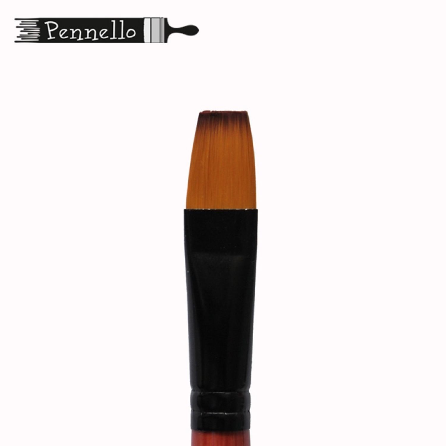 кисть Pennello синтетика плоская №16 короткая ручка