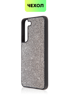 Чехол BROSCORP для Samsung Galaxy S22 (арт. SS-S22-CRYSTAL-SILVER)