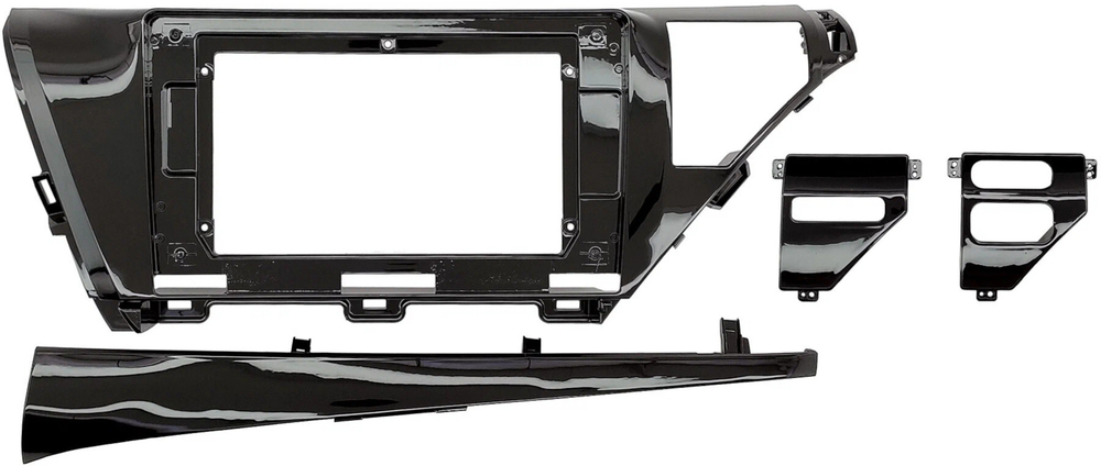 Магнитола для Toyota Camry 70 2017-2021 (без JBL) - Teyes CC3-2K-360 монитор 13" 2K QLED на Android 10, 6Гб+128Гб, CarPlay, 4G SIM-слот, 4 камеры в комплекте