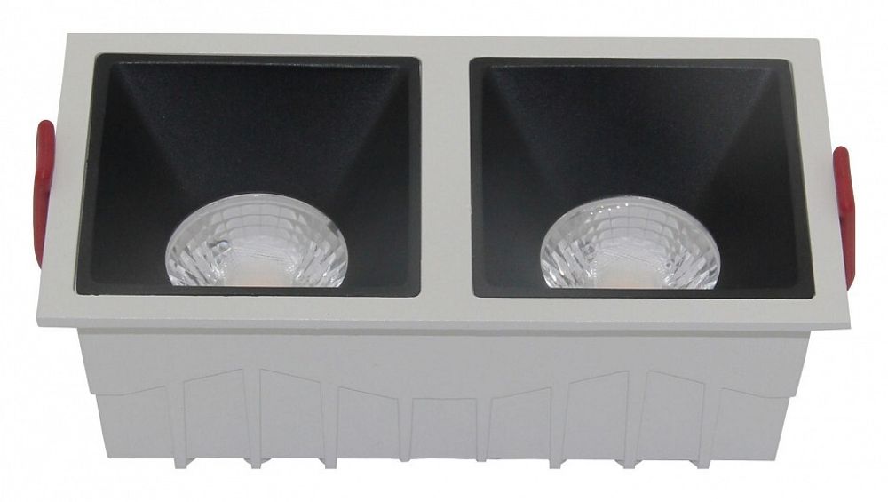 Встраиваемый светильник Maytoni Alfa LED DL043-02-15W3K-D-SQ-WB