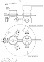 Смеситель для душа Rav-Slezak ZAMBEZI ZA087.3