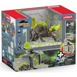 Schleich Eldrador Creatures - BattleCave + Каменный хамелеон 42677 / артикул   42677  / GTIN 4059433771755