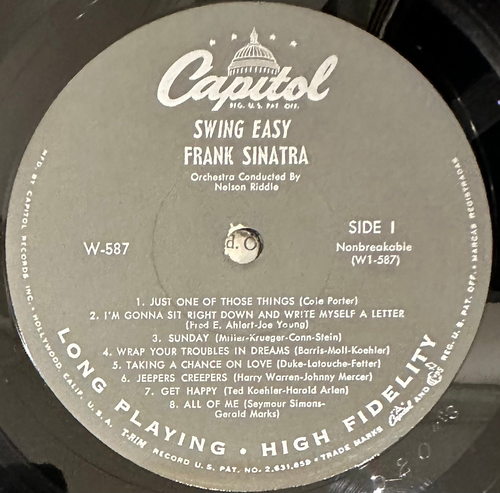 Frank Sinatra - Swing Easy! And Songs For Young Lovers (США 1957г.)