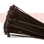 Стяжки морозостойкие Арктик 4*300 (3,6*300 мм) черные - 100 шт в руке