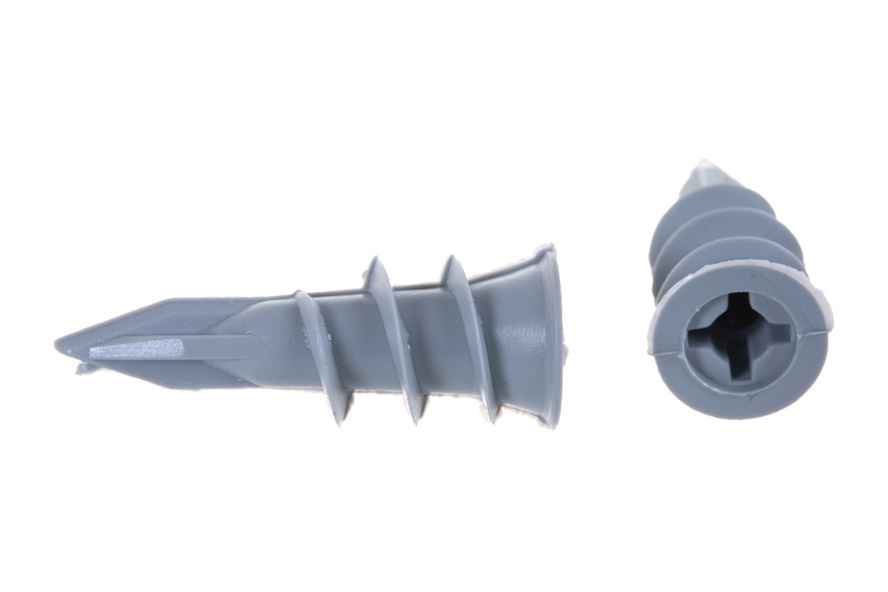 ДЮБЕЛЬ СТРОЙБАТ Д/ГИПСОКАРТОНА DRIVA НЕЙЛОНОВЫЙ 40ШТ 26296