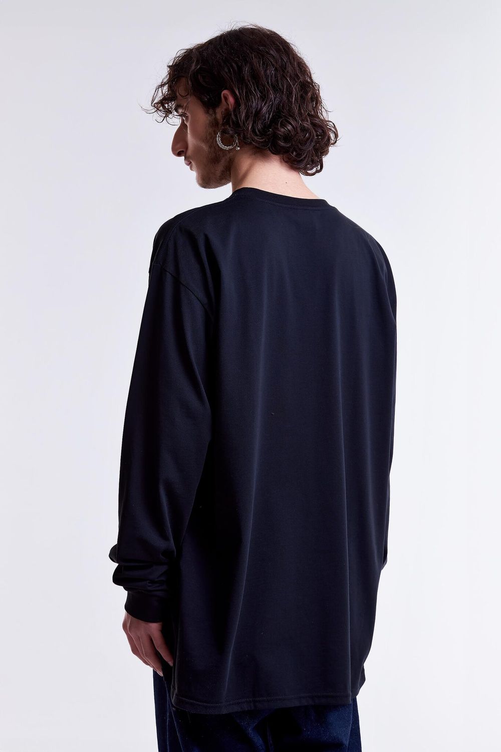 Лонгслив Гербарий Одуванчик Синий