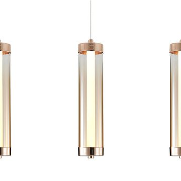 Подвесной светильник 14W 4000K V000150L 11061/3P Gold золотой Rilucente Indigo