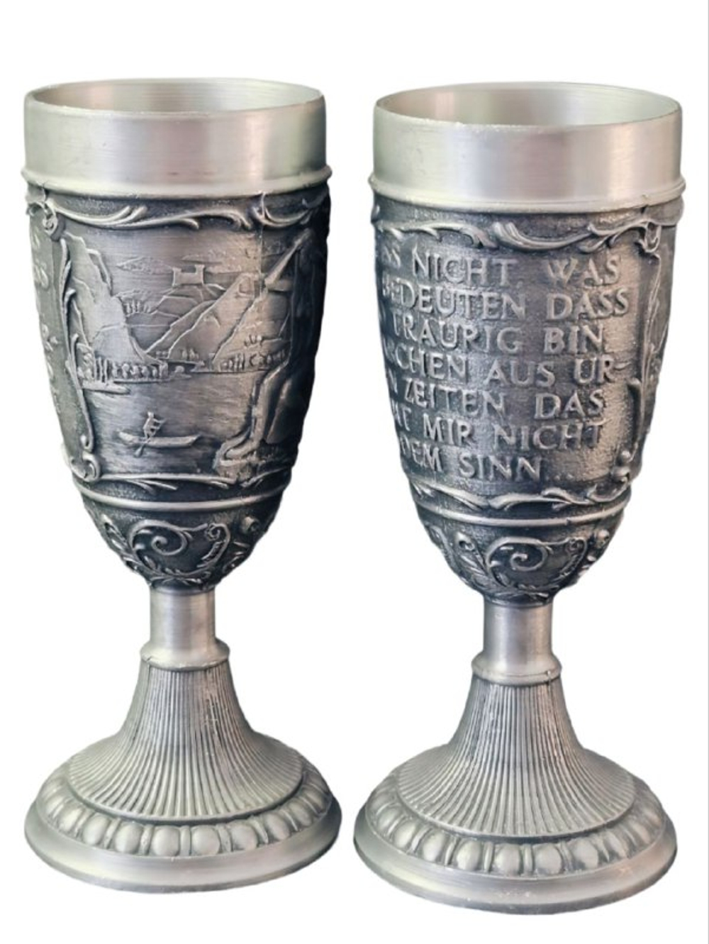 Пара рюмок на ножке "Лорелей" Германия