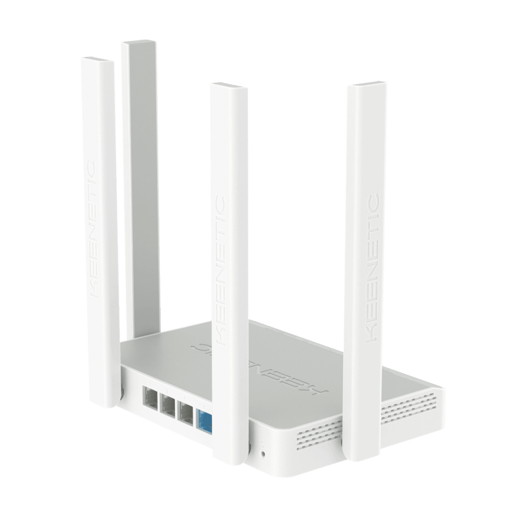 Роутер Keenetic Viva KN-1912 полубоком