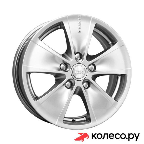 Иллюзио-оригинал (КС440) 6.5x16/5*108 D63.35 ET50 Плат. черный