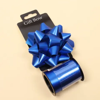 Набор для декорирования «Романс» бант d=10 см, лента 1,6 см (10м), Сапфир