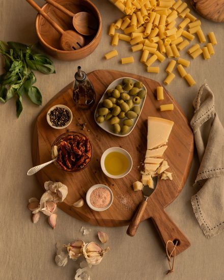 Lidiana Большая сервировочная доска из массива акации