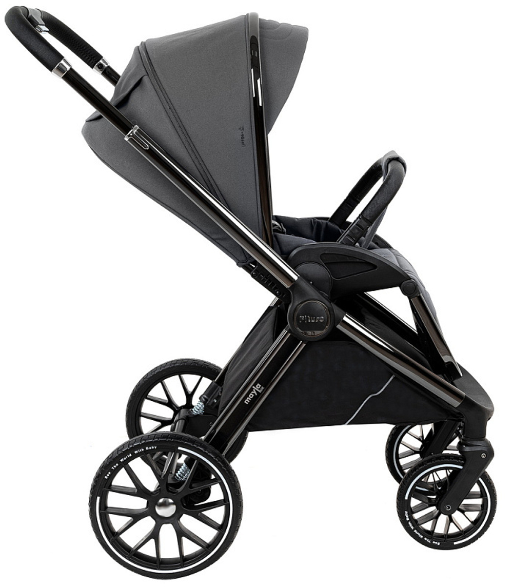 Детская коляска Pituso Mayla Lux 2 в 1 Dark Grey