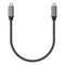 Кабель Satechi USB Type-C - USB Type-C 0.25 м (ST-U4C25M) Space Gray