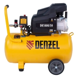 DENZEL X-PRO DK1800/50 компрессор воздушный 1.8 квт, 280 л/мин, 50 л 58068