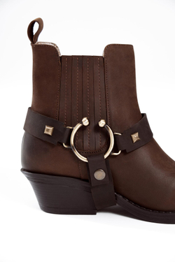 Казаки в ковбойском стиле из натуральной кожи MILEY