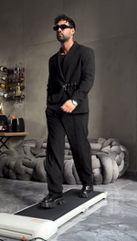 Костюм мужской оверсайз с железным замком