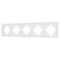 Рамка пластиковая FRM-TENDO-PL-5-WH Arlight 053851