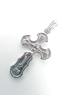 Крестик Эстерелла, славянский оберег, серебро 925*, родирование/Ф