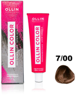 OLLIN COLOR 7/00 русый глубокий 100 мл Перманентная крем-краска для волос