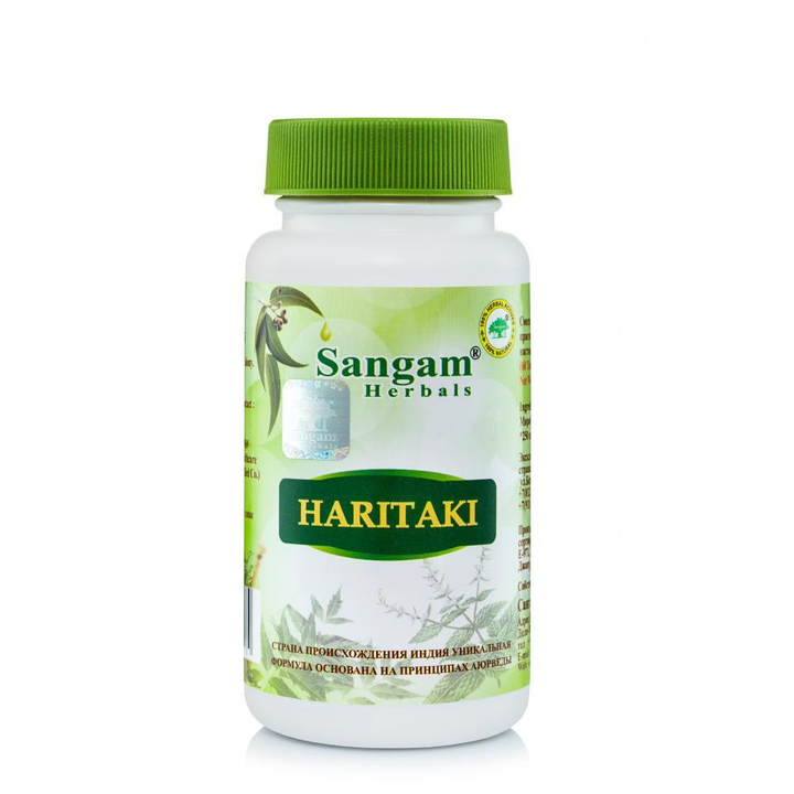 Sangam Herbals Haritaki Харитаки смесь сухого растительного сырья (700 мг) 60 таб