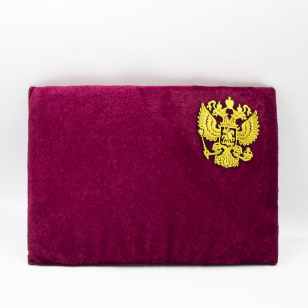 Орденская подушка 20х30 см с гербом