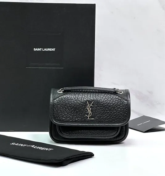 Кожаная сумка через плечо Saint Laurent Niki