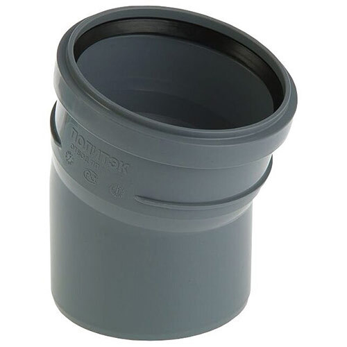 Отвод канализац.110/45гр Политэк