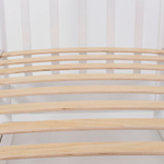 Кроватка детская Топотушки Мария-6 сердечко маятник, белая